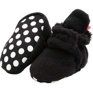12-18 Month Black Booties